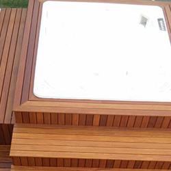 Deck Liso de Madeira